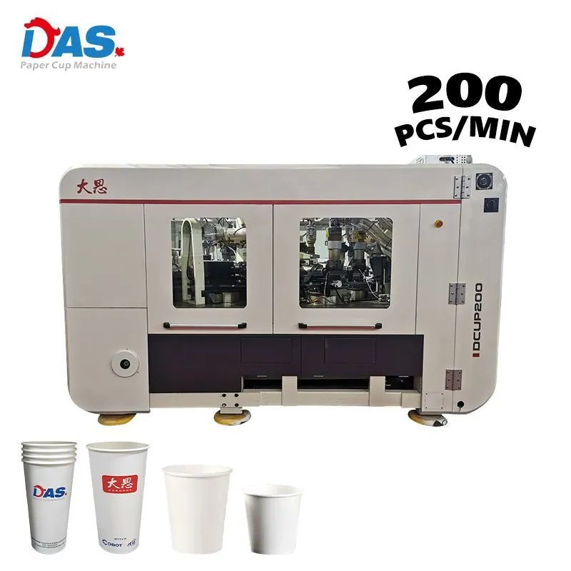 High Speed Paper Cup Making Machine